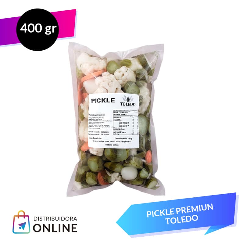 Pickle Premiun Toledo 400grs
