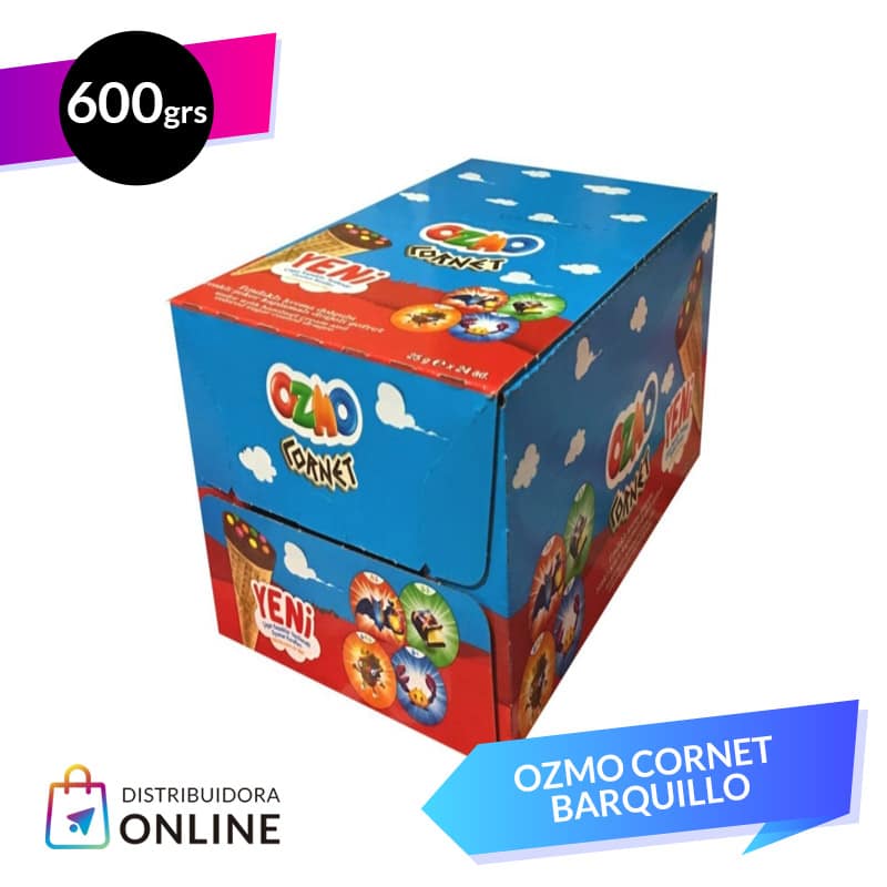 Ozmo Cornet Barquillo 24 unid