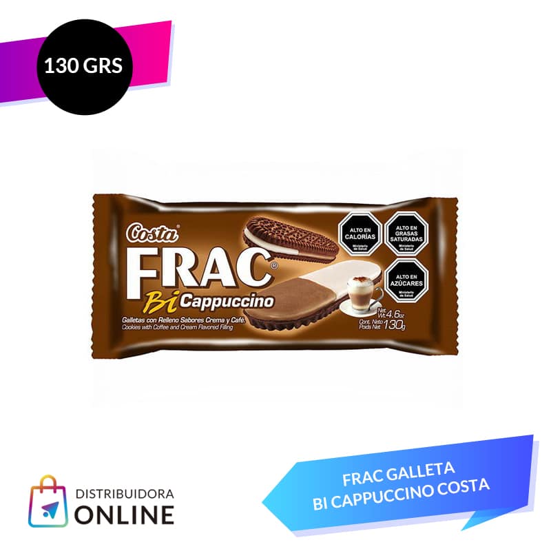 Frac Galleta Bi Cappuccino Costa 110grs.