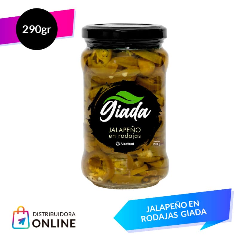 Jalapeño en Rodajas Giada 290 Grs