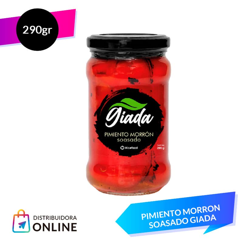 Pimiento Morron Soasado Giada 290 Grs