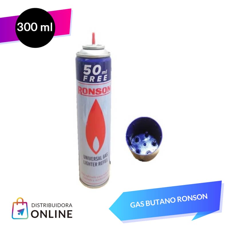 Gas Butano Ronson 300ml
