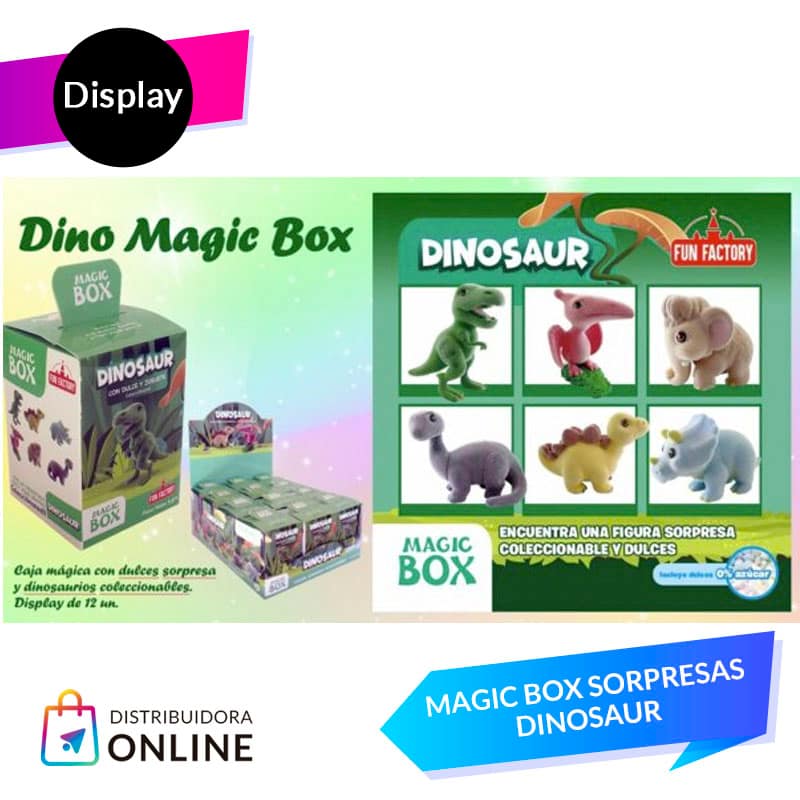 Magic Box Sorpresas Dinosaur 12 unid - Imagen 2