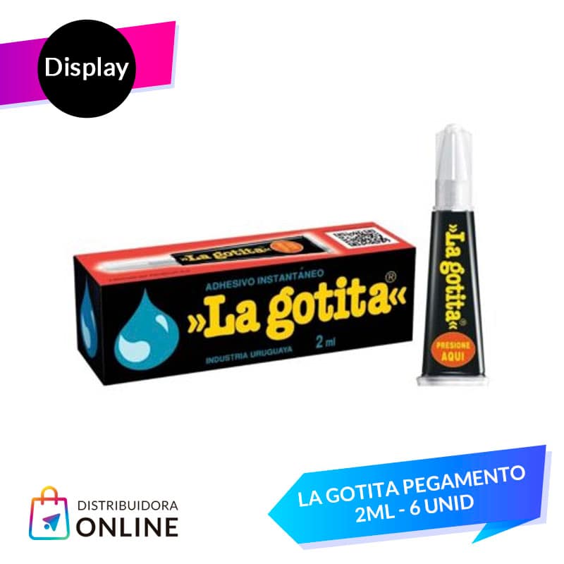 La Gotita Pegamento 2ML 6 unid