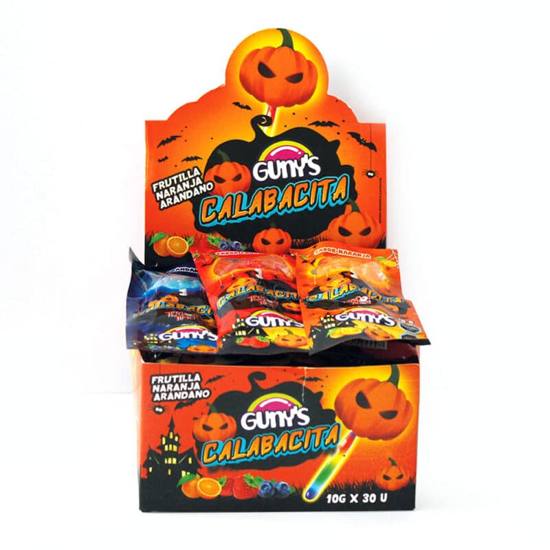 Gunys Calabacita Lolipop 10grs 30 Unid