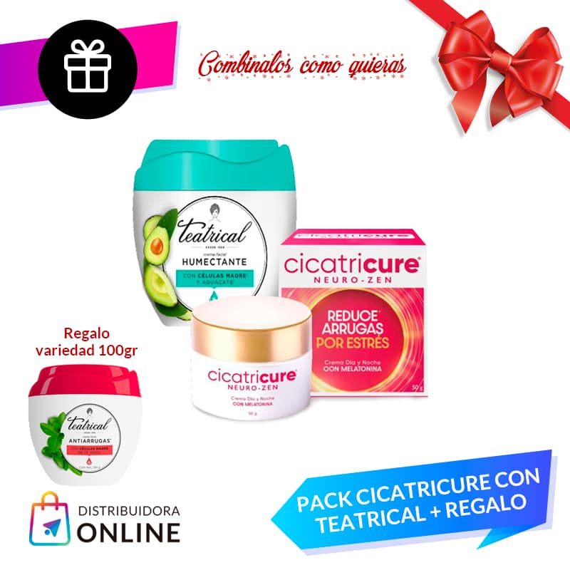Pack Cicatricure con Teatrical + Regalo - Imagen 2