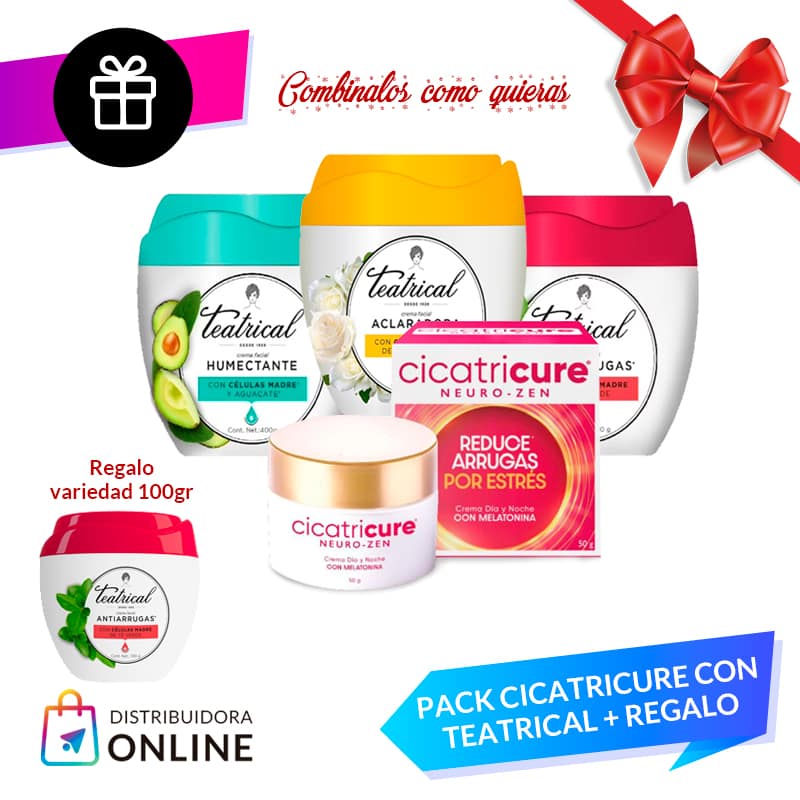 Pack Cicatricure con Teatrical + Regalo