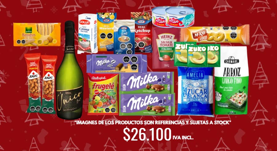 Box Caja Navideña - Canasta Navideña 21 Productos - Imagen 2