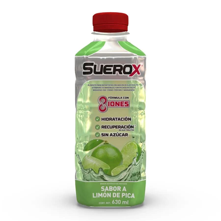 Suerox Bebida Hidratante Sabor Limon de Pica 630ml